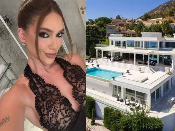 Virginia Fonseca em momento de despedida